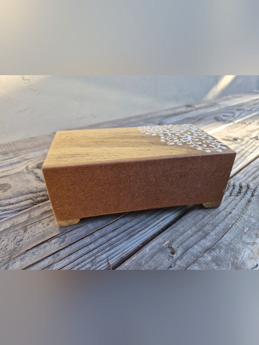 Treasures of India Handcrafted Wooden Box - Picture 11 of 11